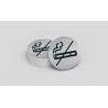 Pictogramme rond de porte "Zone non fumeur"
