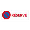 Signalisation interdiction de stationner - Stationnement Réservé