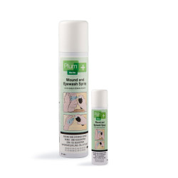 Flacon de Solution Saline - Spray Lave-Oeil et Nettoyant Plaies - PLUM