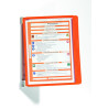 Support mural porte-document A4
