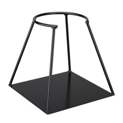 Support - Pied pour extincteur, 3 modèles - Acier 20/10