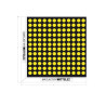 Tapis Antifatigue - SOLMAT Classé Feu - 500 x 500 mm - Mousse de Polyuréthane
