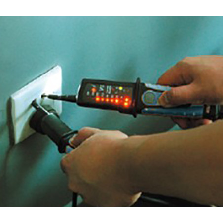 Testeur de tension et de continuité - Détection automatique - Norme IEC EN 61326