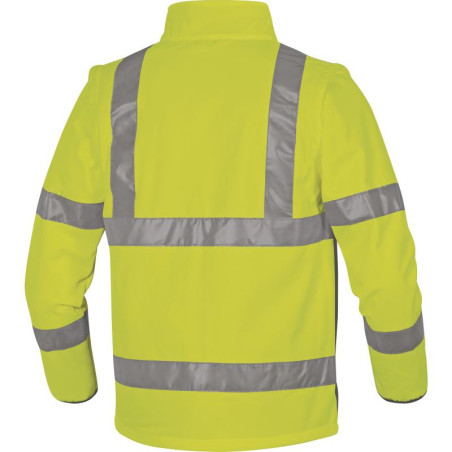 Une veste haute visibilité Softshell 2 en 1 est un vêtement de travail qui offre non seulement une protection contre le mauvais 