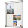 Vitrine d'Affichage Extra Plate - Extérieur - Aluminium