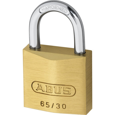 Cadenas de Sécurité - Acier Cémenté NANO PROTECT - 30 mm - Laiton