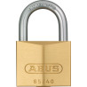 Cadenas de Sécurité - Laiton Massif Anse Acier Cémenté - 40 mm