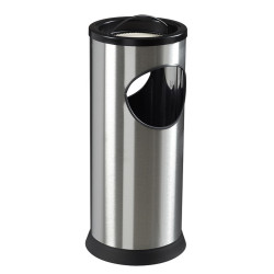 Cendrier/Poubelle Cendri - Inox brossé