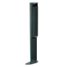 Cendrier sur pied - Kari - 250 x 100 x 960 mm - Acier