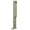 Cendrier sur pied - Kari - 250 x 100 x 960 mm - Acier