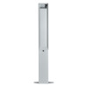 Cendrier sur pied - Kari - 250 x 100 x 960 mm - Acier