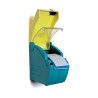 Distributeur de Pansements - Détectable Bleu et Jaune - 16 L x 16 l x 10 H cm