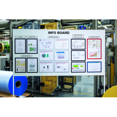 Porte-Documents Magnétiques - Lot de 5 - Format A3