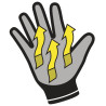 Gants Kevlar anti chaleur 250° - poignet 10 cm - taille 9