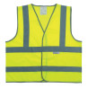 Le gilet de sécurité jaune à 4 bandes "Sécurité" est d'une importance capitale pour garantir votre visibilité lors de vos travau