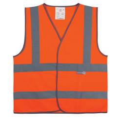 Idéal pour garantir votre visibilité en cas d'urgence ou lors d'activités de plein air nécessitant une sécurité accrue, ce gilet