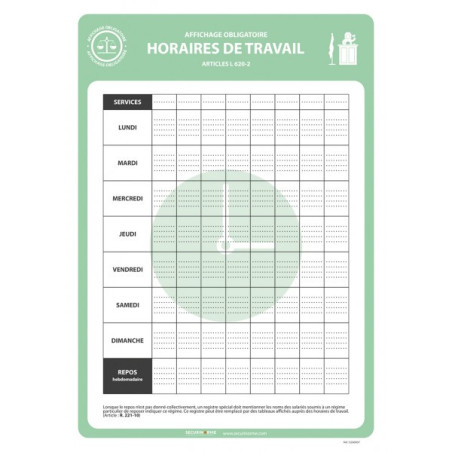 Kit Affichages Obligatoires entre 11 et 49 salariés