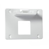 Mallette de secours - Vide avec support mural - H 90 x l 270 x L 350 mm - Polypropylène