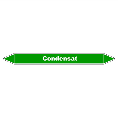 Marqueur de Tuyauterie - Condensat - NFX 08-105 - Vinyle Laminé