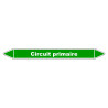 Marqueur de Tuyauterie - Circuit Primaire - NFX 08-105 - Vinyle Laminé