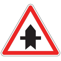 Panneau - Intersection Priorité Ponctuelle - Aluminium