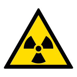 Panneau Danger- Matières radioactives/radiations - W003 -ISO 7010