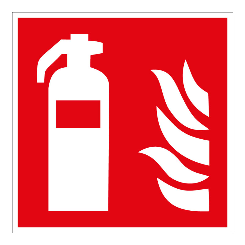 Panneau de signalétique Extincteur incendie - F001 - ISO 7010a6280052