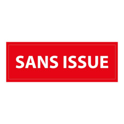 Panneau de signalisation - Pictogramme Sans issue - Rectangulaire