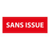 Panneau de signalisation - Pictogramme Sans issue - Rectangulaire