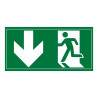 Panneau d'évacuation - Pictogramme Sortie de secours - ISO 7010