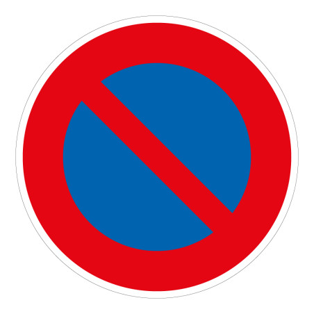 Panneau d'intersection - Stationnement Interdit - B6a1