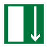 Panneau d'Évacuation - Flèche Directionnelle - F001 - ISO 7010