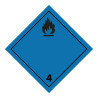 Panneau de transport - Gaz inflammable au contact de l'eau