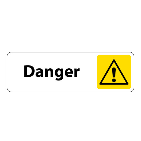 Panneau pictogramme Danger - Signalétique d'information