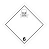 Plaque de Transport ADR 6.1 - Matières Toxiques Danger de mort