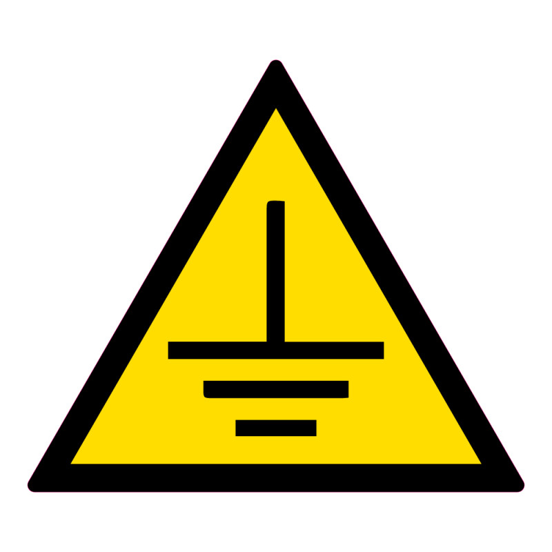 Rouleau de 250 Pictos de Danger - Mise à la terre - ISO 7010