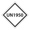 Signalisation de Transport ADR personnalisable - UN1950 - Sur-mesure