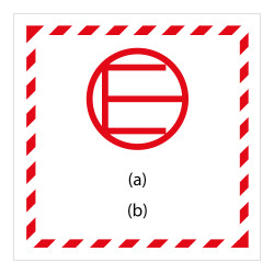 Signalisation de transport normalisée - Quantité exceptée
