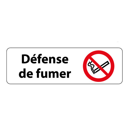 Signalétique d'interdiction - Défense de fumer - P002 - ISO 7010