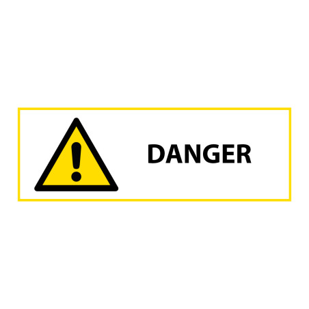 Signalétique de danger - Pictogramme Risque - W001 - ISO 7010