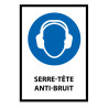 Panneau EPI - Serre-tête anti-bruit obligatoire - M003 - ISO 7001