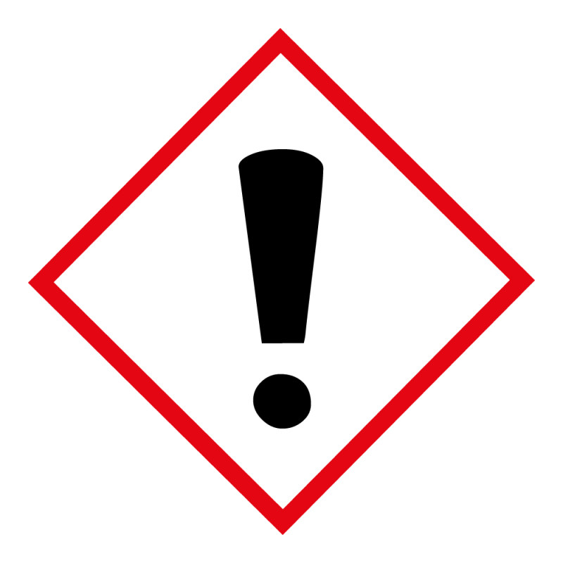 Lot d'étiquettes GHS07 - Danger - Vinyle adhésif