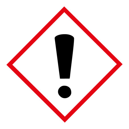 Lot d'étiquettes GHS07 - Danger - Vinyle adhésif