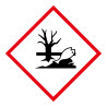 Lot d'étiquettes GHS09 - Danger Environnement - Losange - Vinyle