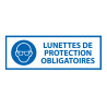 Panneau - EPI - Lunettes de protection Obligatoire - M004