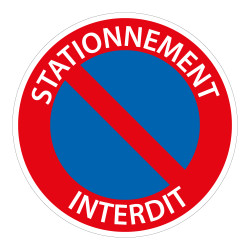 Panneau B6a1 « Stationnement interdit » – Signalisation parking