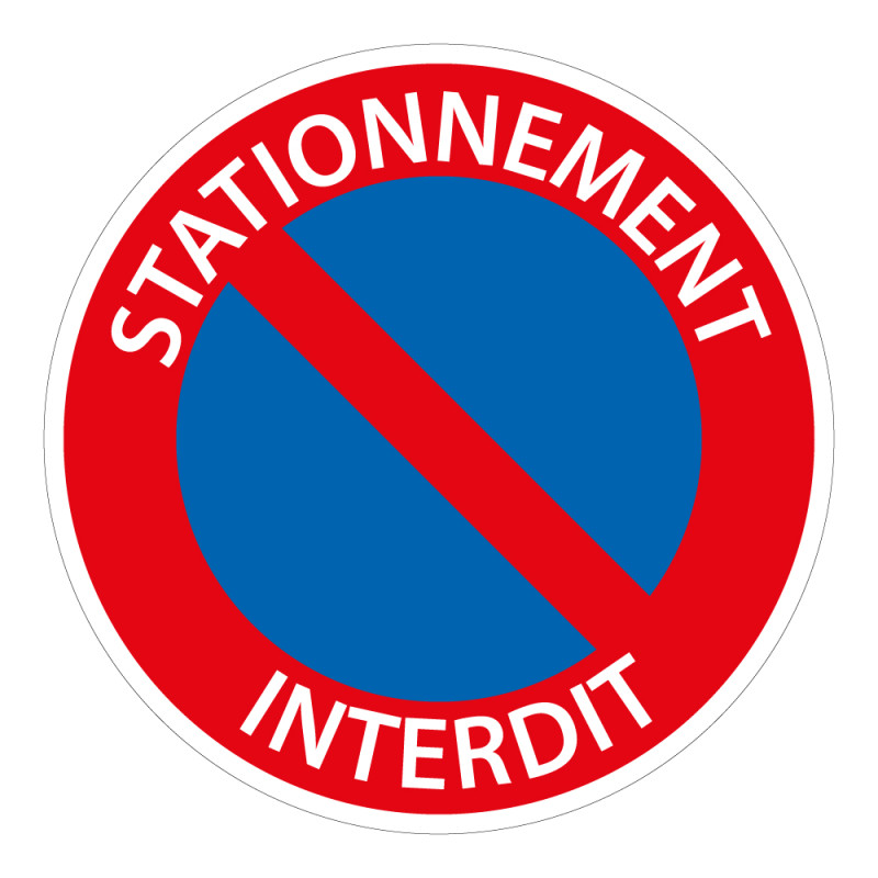 Panneau B6a1 « Stationnement interdit » – Signalisation parking