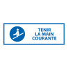 Panneau d'Obligation ISO 7010 - Tenir la main courante - M012
