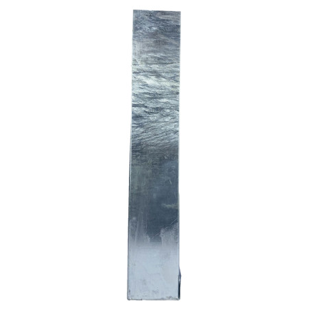 Fourreau à sceller pour poteau 80 × 40 mm acier galvanisé