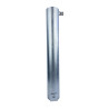 Fourreau à sceller pour poteau rond Ø60 mm en acier galvanisé
